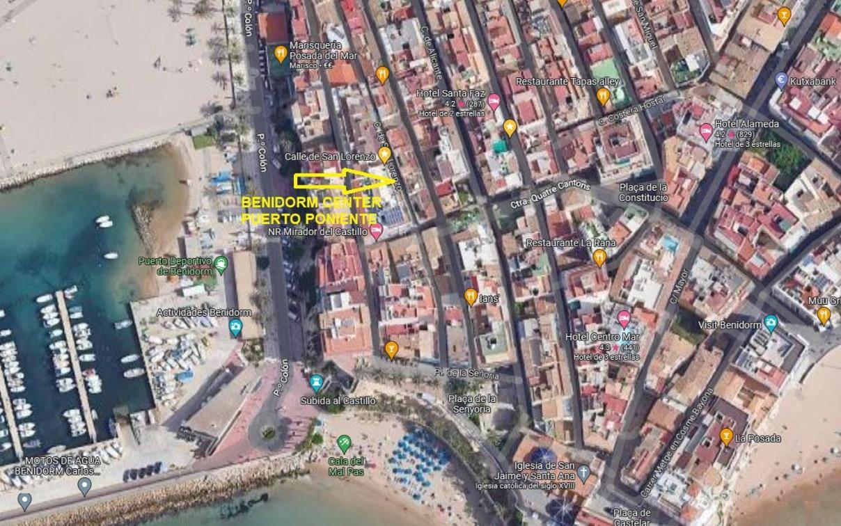 Appartement Benidorm Center Puerto Poniente 1º Extérieur photo